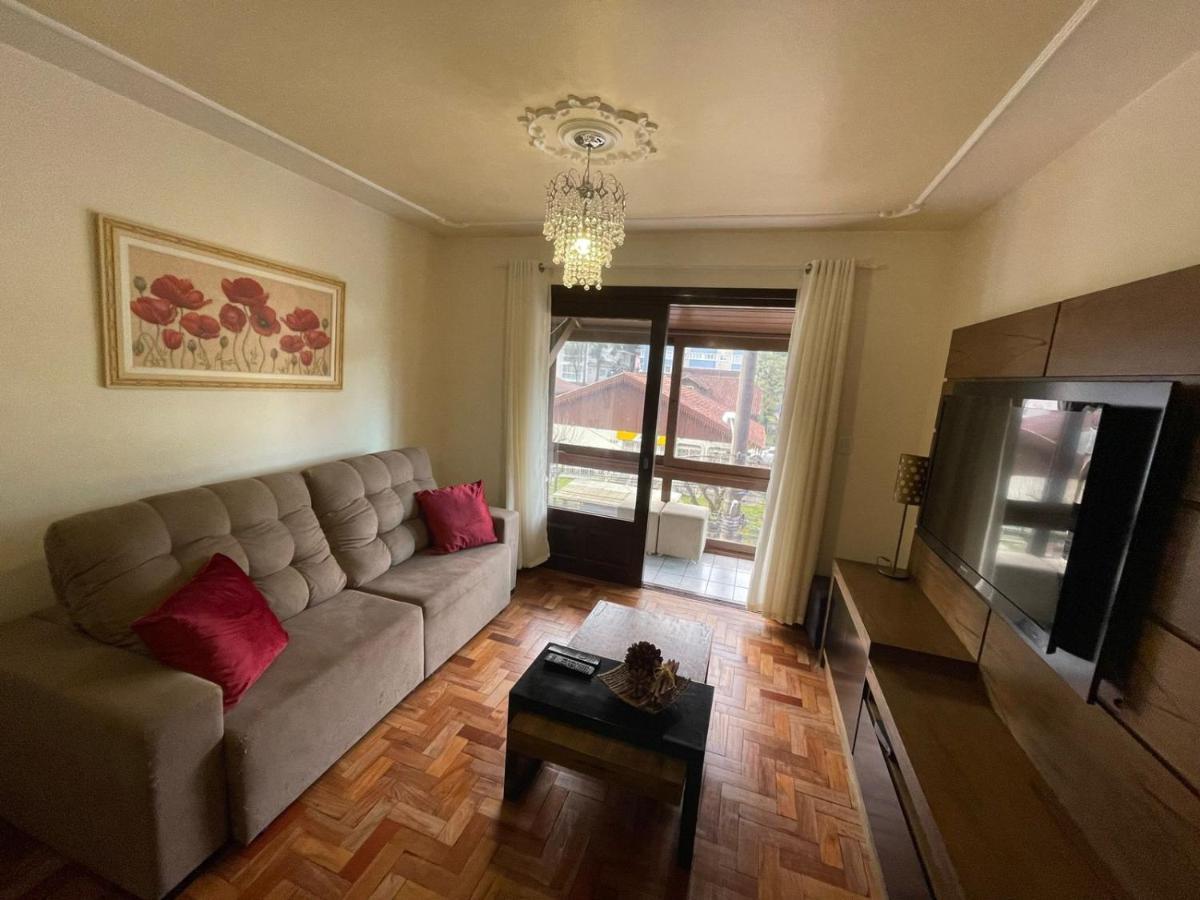 Apartamento Para 9 Pessoas - Blumenhaus 201 - Uma Quadra Da Rua Coberta! Gramado Zewnętrze zdjęcie